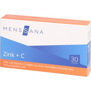 ZINK+C MensSana Lutschtabletten