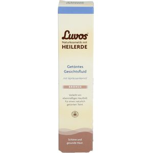 LUVOS Naturkosmetik getöntes Gesichtsfluid bronze