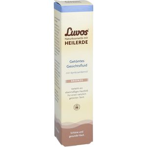 LUVOS Naturkosmetik getöntes Gesichtsfluid bronze