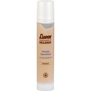 LUVOS Naturkosmetik getöntes Gesichtsfluid bronze