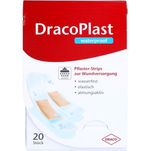 Dracoplast waterproof Pflasterstrips sortiert 20 St