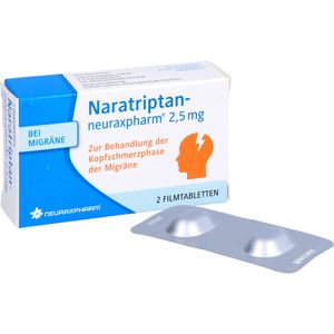 NARATRIPTAN neuraxpharm 2,5 mg Filmtabletten