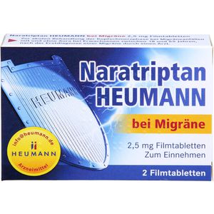 NARATRIPTAN Heumann bei Migräne 2,5 mg