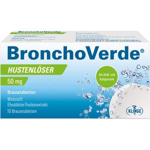 BRONCHOVERDE Hustenlöser 50 mg Brausetabletten