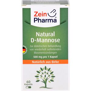 NATURAL D-Mannose 500 mg Kapseln