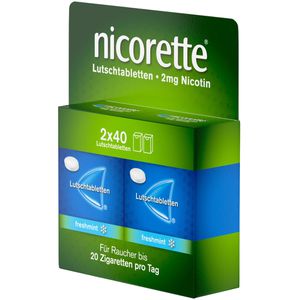 NICORETTE freshmint 2 mg Lutschtabletten gepresst