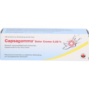 Capsagamma Dolor Creme 0,05% 100 g 100 g