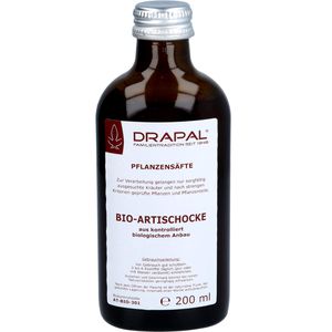 Artischocken Bio Pflanzensaft Drapal 200 ml