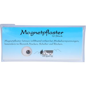 MAGNETPFLASTER je 600 Gauss mit Anleitung