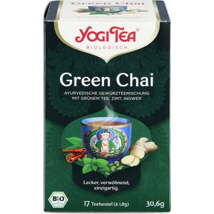 YOGI TEA Green Chai Bio Filterbeutel