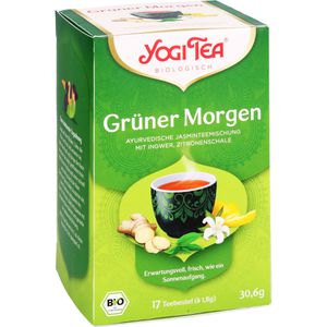YOGI TEA Grüner Morgen Bio Filterbeutel
