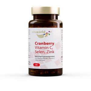 Cranberry Vitamin C+Selen+Zink Kapseln 60 St