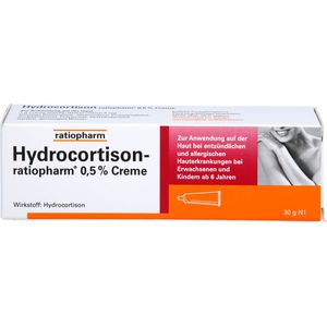 Hydrocortison-ratiopharm 0,5% Creme 30 g 30 g