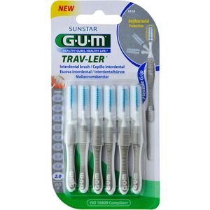 Gum Trav-Ler 2,0mm Kerze grau Interdental+6Kappen 6 St