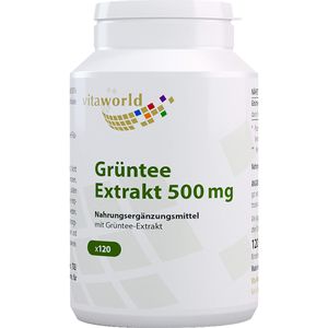Grüntee Extrakt 500 mg Kapseln 120 St