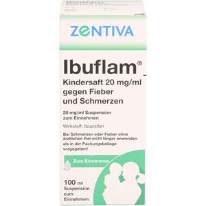 Ibuflam® Kindersaft 20 mg/ml gegen Fieber