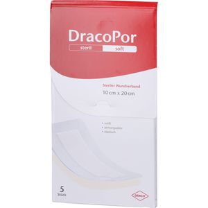 DRACOPOR Wundverband 10x20 cm steril