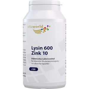 Lysin 600 mg plus Zink 10 mg Kapseln 120 St 120 St