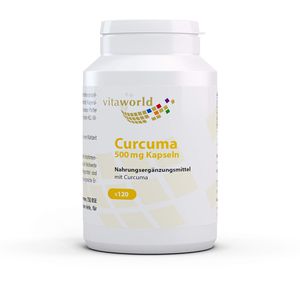 Curcuma 500 mg Kapseln 120 St 120 St