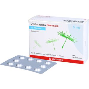 DESLORATADIN Glenmark 5 mg Tabletten