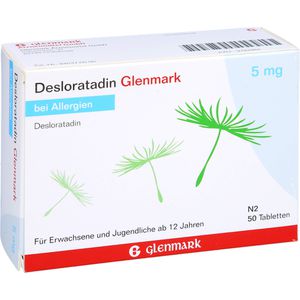 DESLORATADIN Glenmark 5 mg Tabletten