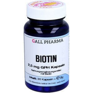 BIOTIN 2,5 mg GPH Kapseln