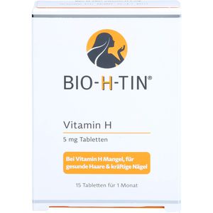 Bio-H-Tin Vitamin H 5 mg für 1 Monat Tabletten 15 St 15 St