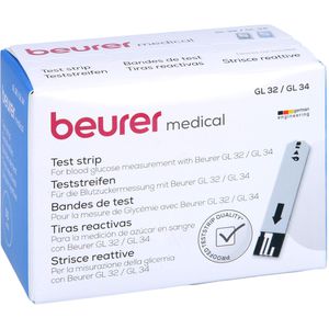 Beurer Gl32/Gl34/Bgl60 Blutzucker Teststreifen 50 St