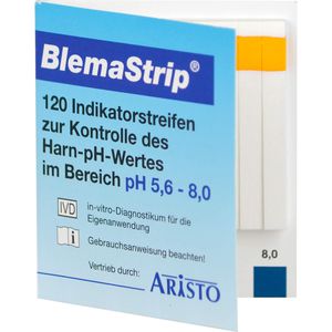 BLEMASTRIP pH 5,6-8,0 Teststreifen