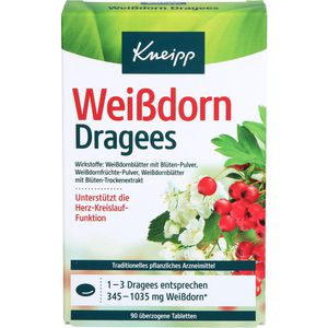 KNEIPP Weißdorn Dragees