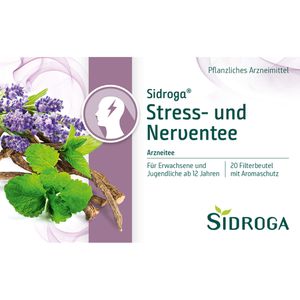 SIDROGA Stress- und Nerventee Filterbeutel