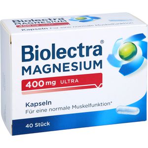 BIOLECTRA Magnesium 400 mg ultra Kapseln