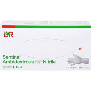 SENTINA Ambidextrous Nitrile U-Hands.unsteril Gr.L
