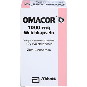 Omacor 1.000 mg Weichkapseln 100 St 100 St