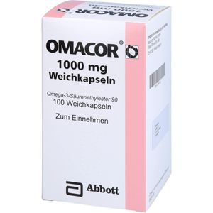 Omacor 1.000 mg Weichkapseln 100 St 100 St