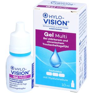 Hylo-Vision Gel multi Augentropfen 10 ml