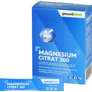 gesund leben Magnesiumcitrat 300