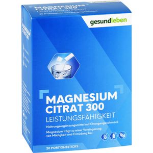 gesund leben Magnesiumcitrat 300