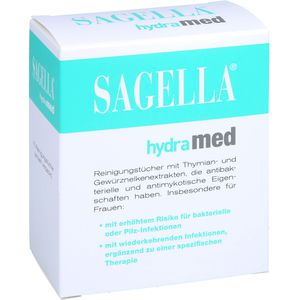 SAGELLA hydramed Intimwaschlotion Tücher