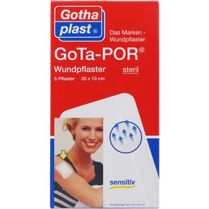 Gota-Por Wundpflaster steril 100x200 mm 5 St