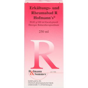 ERKÄLTUNGS- UND Rheumabad R Hofmann's