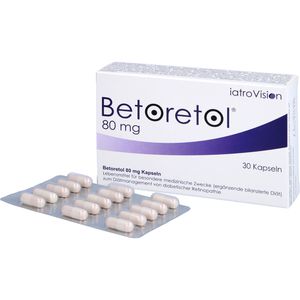 BETORETOL 80 mg Kapseln