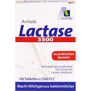 LACTASE 3.500 FCC Tabletten im Klickspender