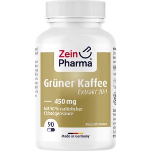 GRÜNER KAFFEE Extrakt 450 mg Kapseln