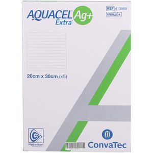 AQUACEL Ag+ Extra 20x30 cm Kompressen