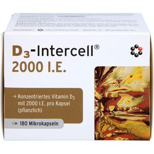 D3-Intercell 2.000 I.E. Kapseln 180 St 180 St