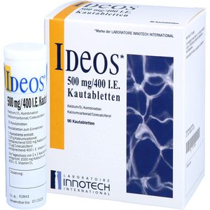 IDEOS 500 mg/400 I.E. Kautabletten