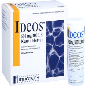 IDEOS 500 mg/400 I.E. Kautabletten