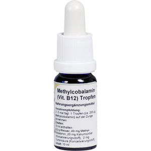 METHYLCOBALAMIN Vitamin B12 Tropfen