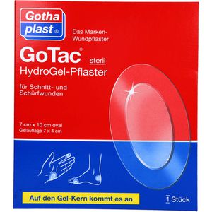 GOTAC HydroGel-Pflaster 7x10 cm steril